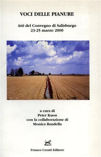 Voci delle pianure. Atti del Convegno (Salisburgo, 23-25 marzo 2000) - copertina