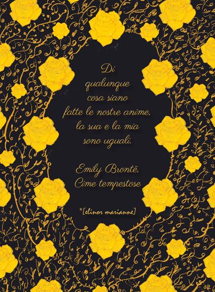  Emily Bronte. Quaderno - copertina