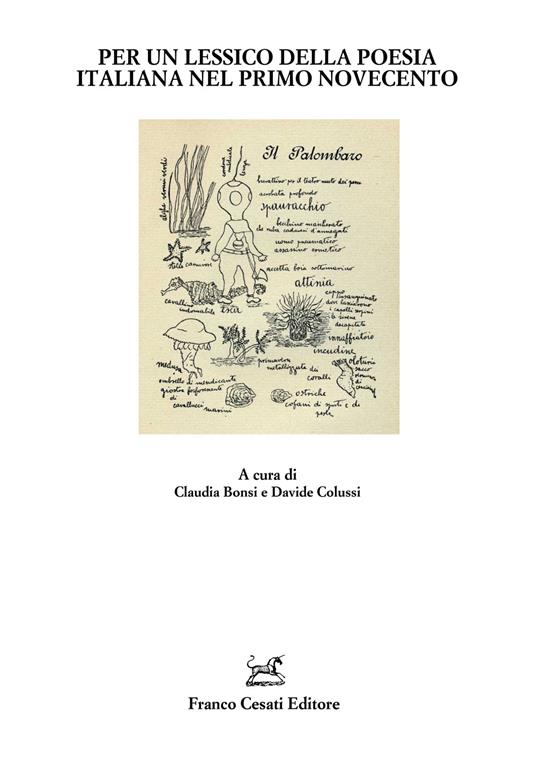 Per un lessico della poesia italiana nel primo Novecento - copertina