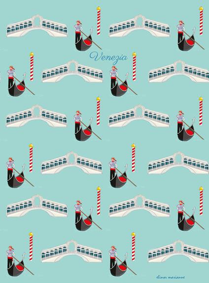  Venezia. Quaderno - copertina