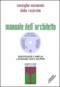 Manuale dell'architetto. Con DVD - copertina