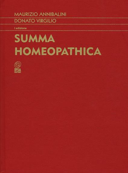 Summa homeopathica - Maurizio Annibalini,Donato Virgilio - copertina