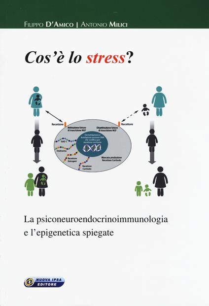 Cos'è lo stress. La psiconeuroendocrinoimmunologia e l'epigenetica spiegate - Filippo D'amico,Antonio Milici - copertina