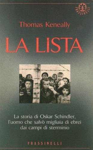 La lista di Schindler - Thomas Keneally - copertina