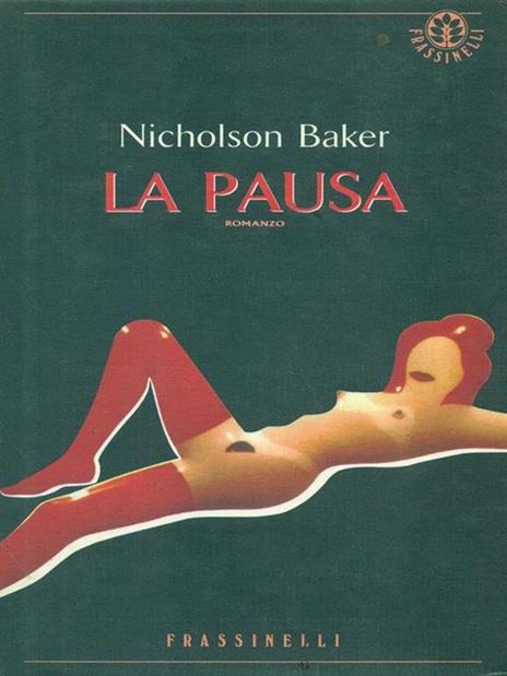 La pausa - Nicholson Baker - copertina