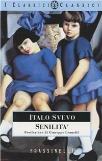 Senilità - Italo Svevo - copertina