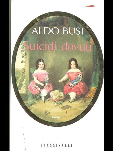 Suicidi dovuti - Aldo Busi - copertina