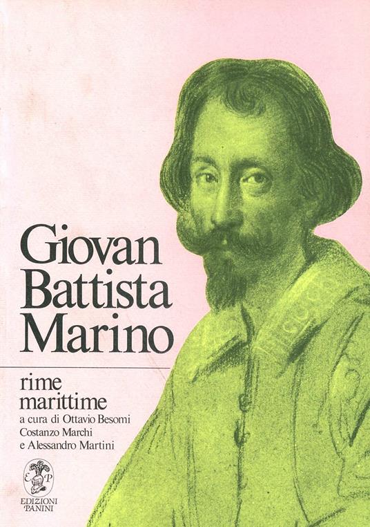 Rime marittime - Giambattista Marino - copertina