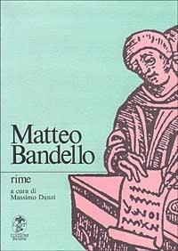 Rime - Matteo Bandello - copertina