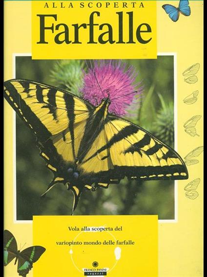 Farfalle. Vola alla scoperta del variopinto mondo delle farfalle - copertina