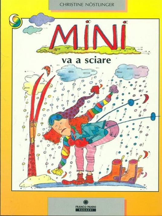 Mini va a sciare - Christine Nöstlinger - copertina
