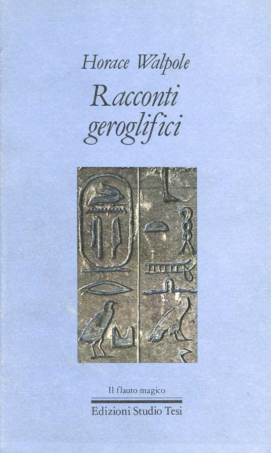 Racconti geroglifici - Horace Walpole - copertina