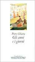 Gli anni e i giorni - Piero Chiara - copertina