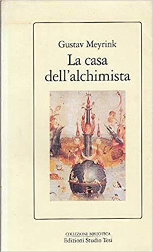 La casa dell'alchimista - Gustav Meyrink - copertina