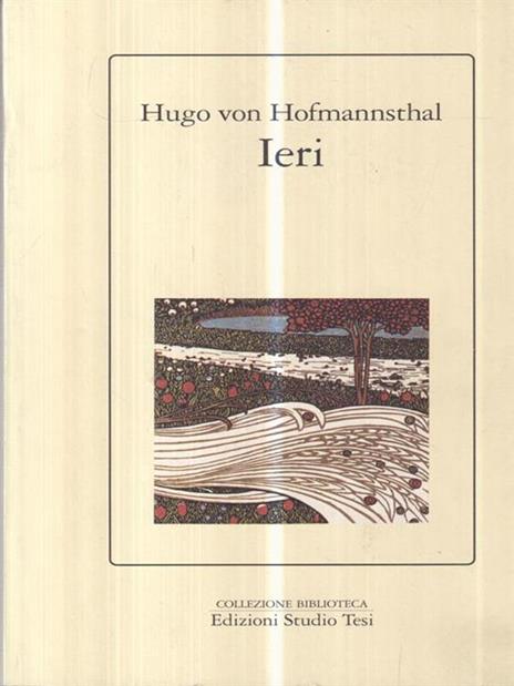 Ieri - Hugo von Hofmannsthal - 4