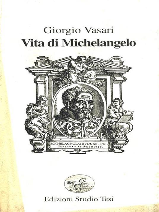 Vita di Michelangelo - Giorgio Vasari - copertina