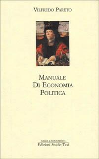 Manuale di economia politica - Vilfredo Pareto - copertina
