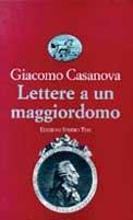 Lettere a un maggiordomo - Giacomo Casanova - copertina