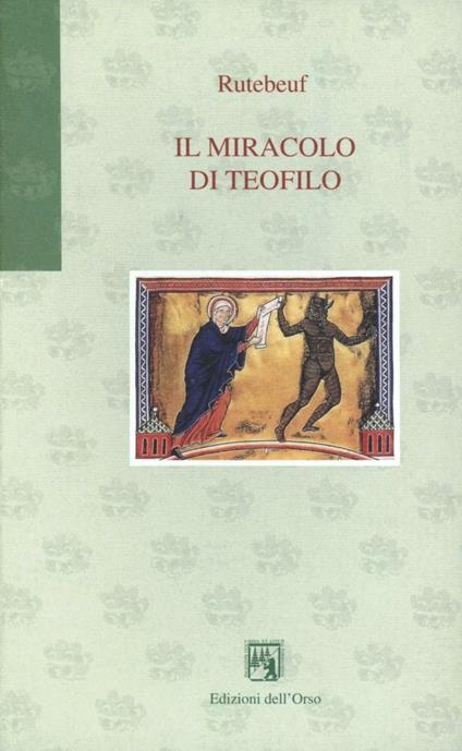 Il miracolo di Teofilo - Rutebeuf - copertina