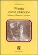 Poesia come citazione. Manzoni, Gozzano e dintorni - Valter Boggione - copertina