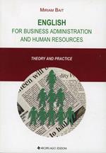 English for business administration and human resources