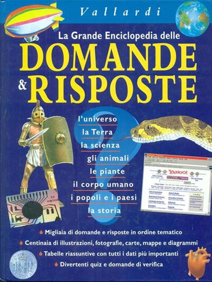 La grande enciclopedia delle domande e risposte - Brian Williams - copertina