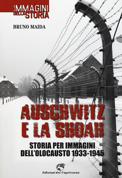 Auschwitz e la Shoah. Storia per immagini dell'olocausto (1933-1945). Ediz. illustrata - Bruno Maida - copertina