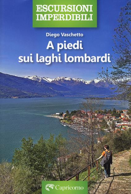 A piedi sui laghi lombardi - Diego Vaschetto - copertina