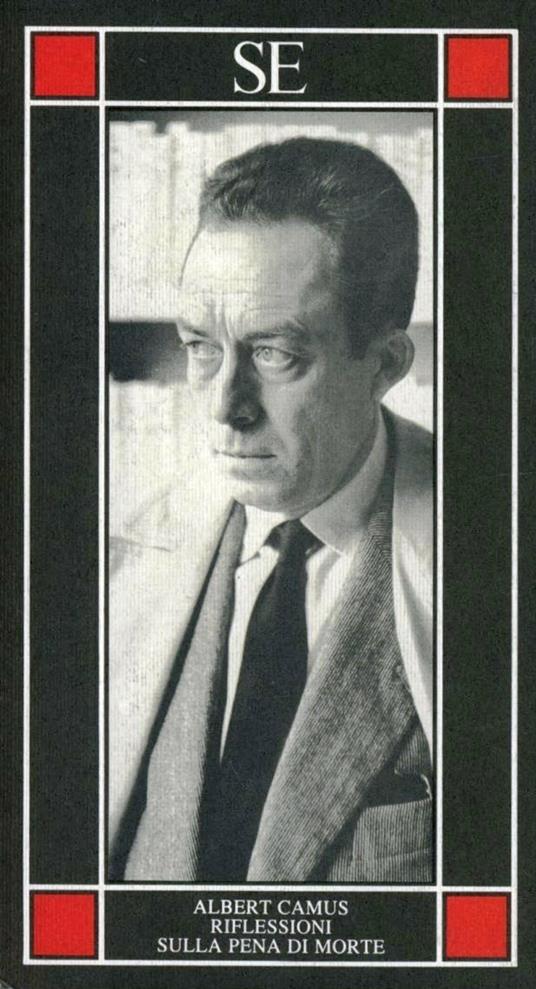 Riflessioni sulla pena di morte - Albert Camus - copertina