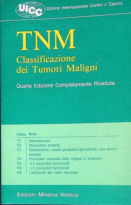 TNM classificazione dei tumori maligni - Paul Hermanek,L. H. Sobin - copertina