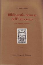 Bibliografia ticinese dell'800. Libri, opuscoli, periodici