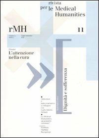 Rivista per le medical humanities (2009). Vol. 11: L'attenzione nella cura. - copertina
