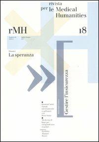 Rivista per le medical humanities (2011). Vol. 18: La speranza - copertina