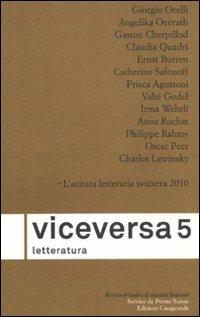 Viceversa. Letteratura. Vol. 5 - copertina
