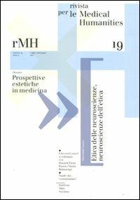 Rivista per le medical humanities (2011). Vol. 19: Prospettive estetiche in medicina. - copertina