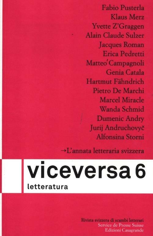 Viceversa. Letteratura. Vol. 6 - copertina