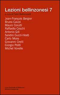 Lezioni bellinzonesi. Vol. 7 - copertina