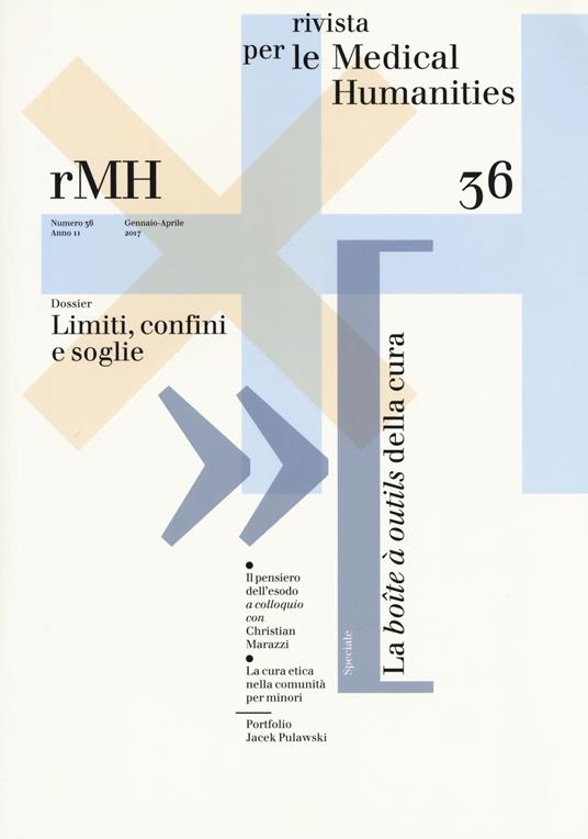 Rivista per le medical humanities (2017). Vol. 36: Gennaio-Aprile. - copertina