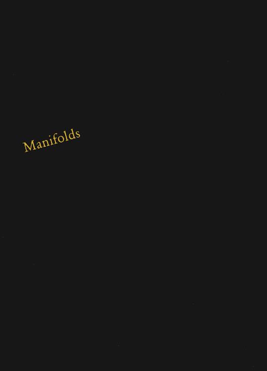 Manifolds. Ediz. illustrata - Franco Clivio - copertina