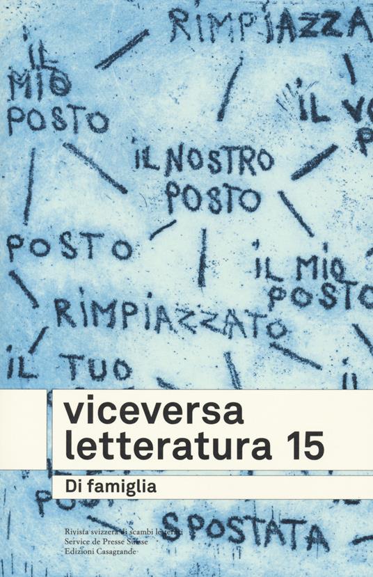 Viceversa. Letteratura. Vol. 15: Di famiglia - copertina