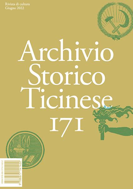 Archivio storico ticinese. Vol. 171 - copertina