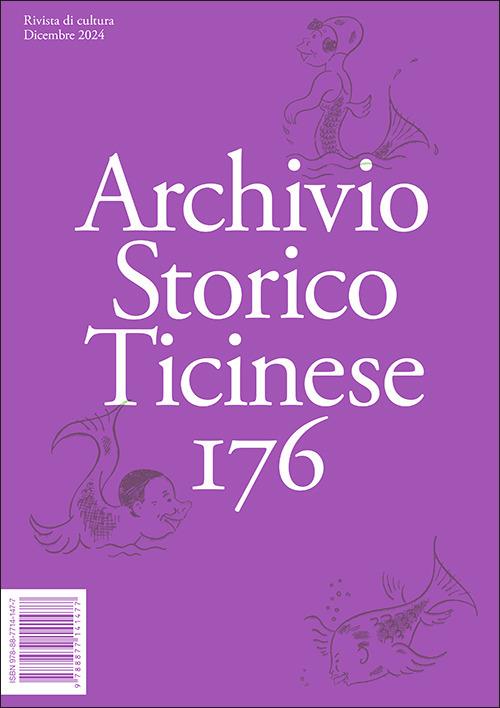 Archivio storico ticinese. Vol. 176 - copertina