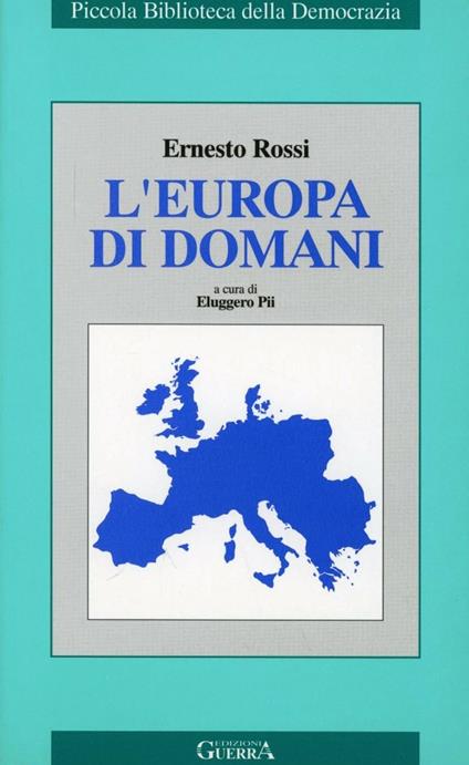 L' Europa di domani - Ernesto Rossi - copertina