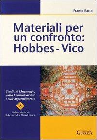 Materiali per un confronto: Hobbes-Vico - Franco Ratto - copertina