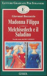 Madonna Filippa-Melchisedech e il saladino. Livello elementare - Giovanni Boccaccio - copertina