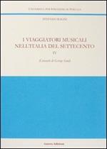 I viaggiatori musicali nell'Italia del Settecento. Vol. 4: Consuelo di George Sand.