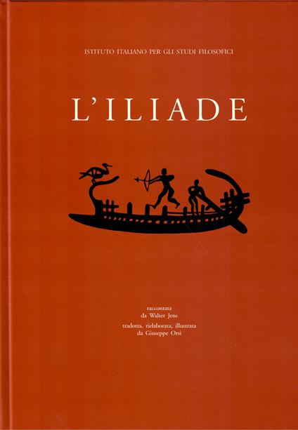 L' Iliade raccontata da Walter Jens - copertina