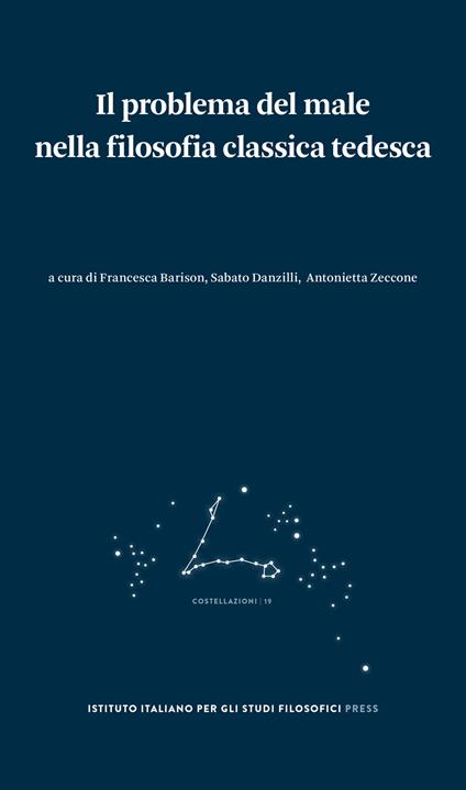 Il problema del male nella filosofia classica tedesca - copertina
