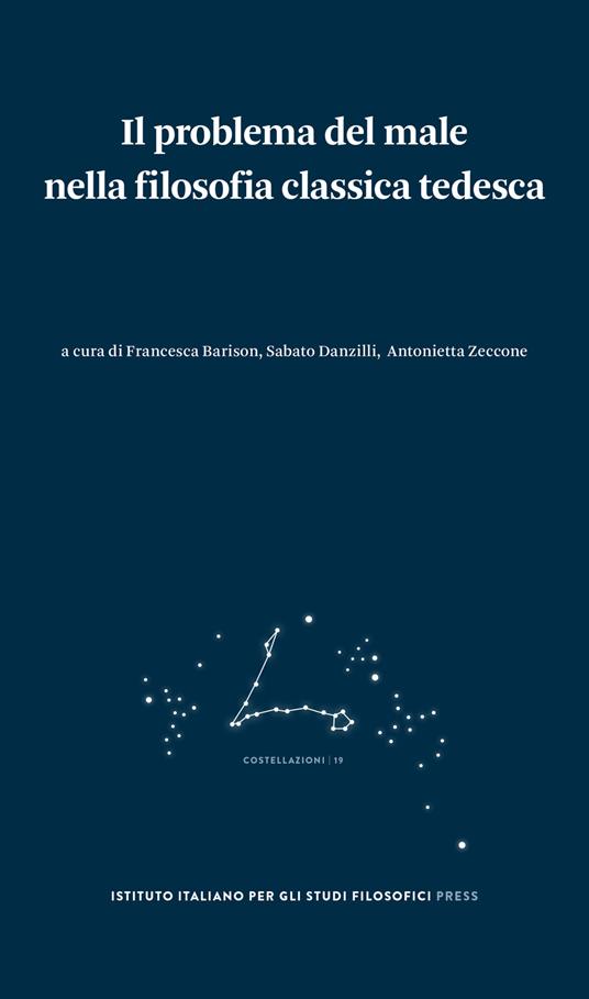Il problema del male nella filosofia classica tedesca - copertina