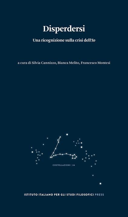 Disperdersi. Una ricognizione sulla crisi dell’Io - copertina